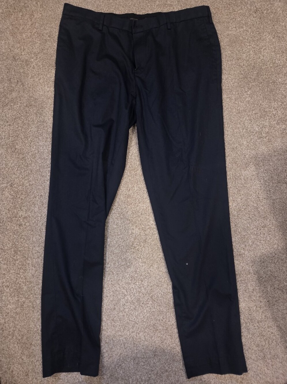 Brooks Brothers "Advantage Chino Stretch" Soho Fit Black Pants (Size 40x34)